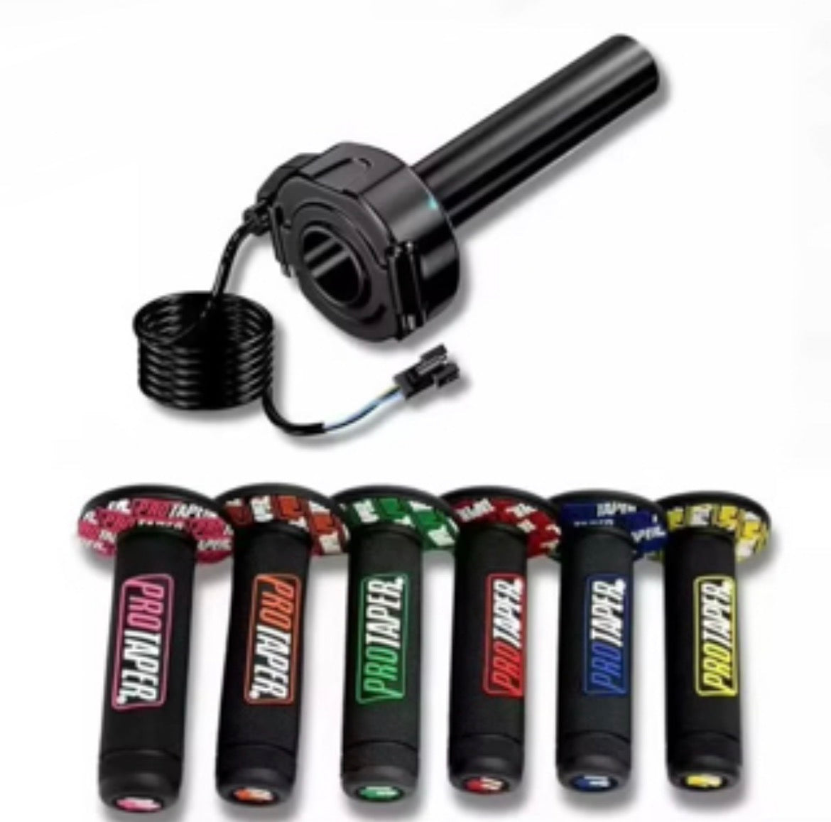 Surron throttle with ProTaper grips
